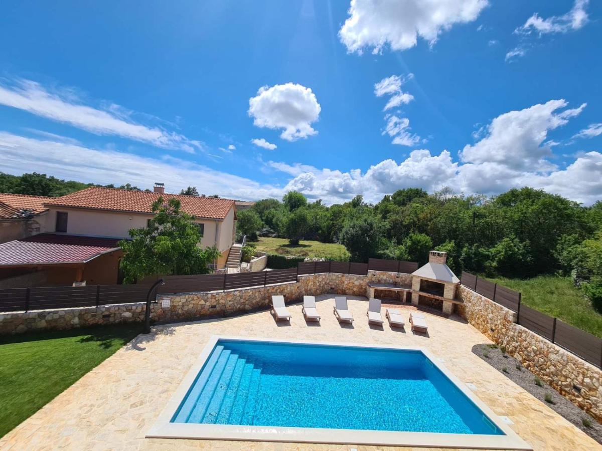 Villa Lulu Kamena Villa S Maslinikom Otok Krk Dobrinj Selo Gostinjac Đảo Krk Ngoại thất bức ảnh