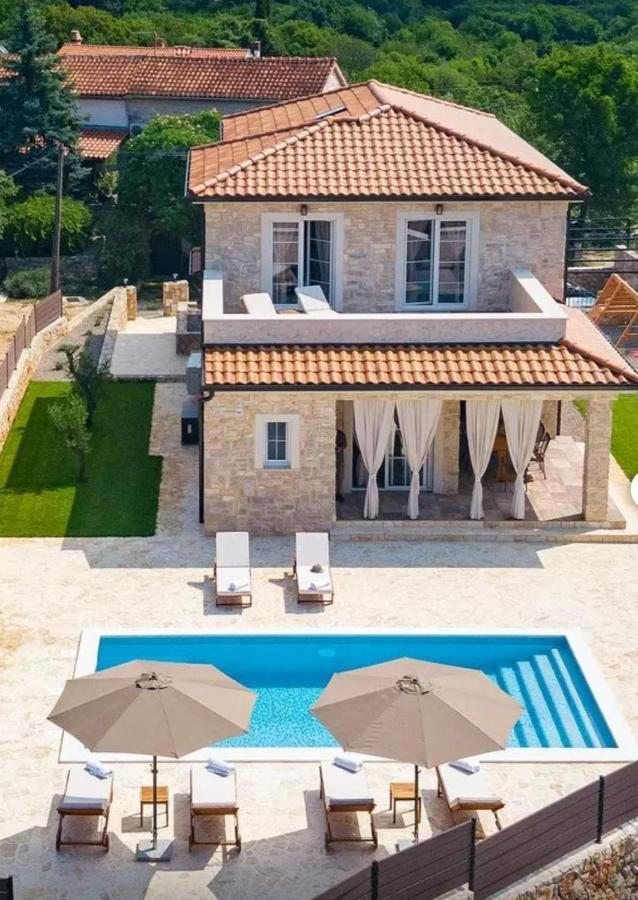 Villa Lulu Kamena Villa S Maslinikom Otok Krk Dobrinj Selo Gostinjac Đảo Krk Ngoại thất bức ảnh